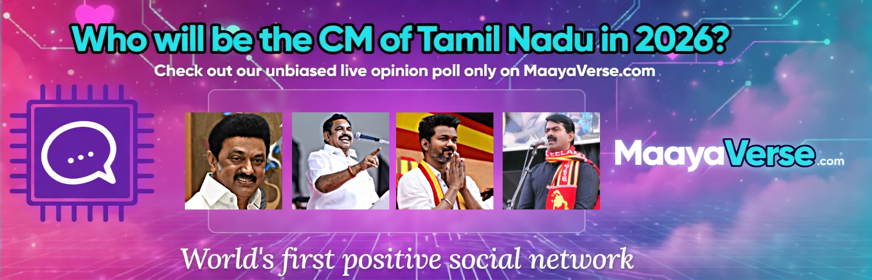 Maayaverse.com - World's first positive social network